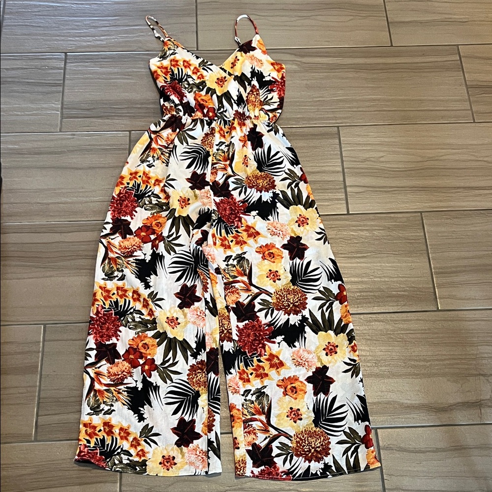 J for Justify Vibrant Floral Jumpsuit